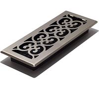 Decor Grates SPH412-NKL Grille de Sol 10,2 x 30,5 cm, Fini Nickel brossé, 4-inch by 12-inch
