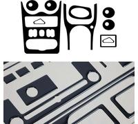Décor intérieur Cockpit pour Dacia Logan MCV 2008-2012 Piano Noir Optique 18pcs