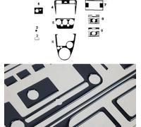 Décor intérieur Cockpit pour Ford Fusion 2005-2012 Piano Black Optik 9pcs