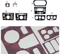 Décor intérieur Cockpit pour Opel Corsa C 2000-2009 optique bois de racine 8pcs