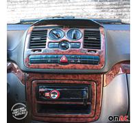 Décor intérieur Cockpit pour Opel Zafira B 2005-2010 optique bois de racine 4 pièces