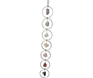 Décor Mural en Pierre précieuse en Cristal Brut, Pierre Rugueuse Naturelle Pure | Pendentif décoratif Parfait pour intérieur et extérieur | décoration de Pendentif en Jante de 3,14 po