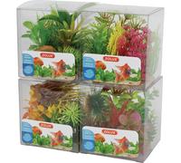 Decor plant boit mix modèle 3 pour aquarium Zolux (x6) Vert TU