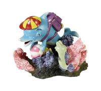 Décor pour aquarium - HOBBY - Delfino - Diffuseur d'air inclus - 11x11x10 cm - Effet bulles