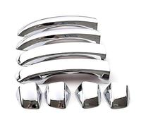 Décor protecteur Pour MG HS 2018 2019 2020 Chrome Style Poignée Porte Voiture Couverture Moulure Cadre Lunette Autocollant Voiture(Style 1)