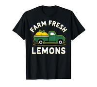 Décor Rustique de Ferme avec Citronniers et Camion Vintage T-Shirt
