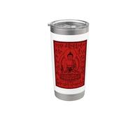 Décor Spirituel Bouddha pour Méditation et Sérénité Gobelet isotherme en acier inoxydable double paroi