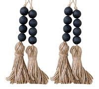 DéCor Suspendu en Perles en avec Gland - 4 Pcs pour PoignéEs De Porte Et Accroche-CœUrs ÉLéGant Accessoire De DéCoration Artisanale pour La Maison IdéAl pour FêTes Et Cadeaux