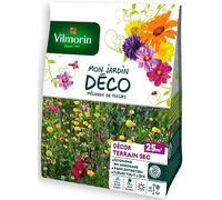 Décor Terrain Sec - 25 m² - Mélange de fleurs