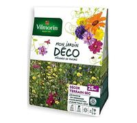 Vilmorin - Sachet Graines Mélange de Fleurs Terrain sec 25m2