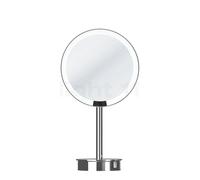 Decor Walther Just Look Plus Miroir de maquillage à poser LED chrome brillant - Agrandir 7 fois Ce luminaire comporte des modules à LED prémontés de classes énergétiques A A++, A+, A