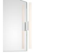 Decor Walther Omega 1 Lampe de miroir à enchâsser, blanc mat, sans ampoule