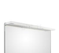 Decor Walther Slim Lampe de miroir à enchâsser LED blanc mat - 80 cm Ce luminaire comporte des modules à LED prémontés de classes énergétiques A A++, A+, A