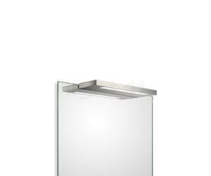 Decor Walther Slim Lampe de miroir à enchâsser LED nickel satiné - 34 cm Ce luminaire comporte des modules à LED prémontés de classes énergétiques A A