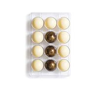 Decora 0050088 MOULE POUR CHOCOLAT HéMISPHèRE Ø 50-275X15X22MM, Autre, 50/275 x 15 x 22 mm
