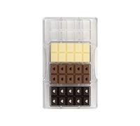 Decora 0050146 Moule À Chocolat Tablette avec Coeur 25 G 4 CAV 85 X 42 X 7 H MM