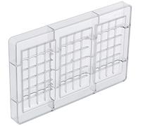 Decora 0050147 Moule À Chocolat Tablette 100 G 127 X 72 X 11 H MM, Clair