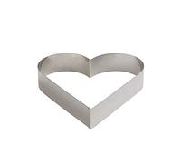 Decora 0060478 Forme Coeur Acier Inoxydable 8 x 8 x 4,5 cm