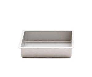 DECORA, 0062602 Moule professionnel rectangulaire 25 x 38 x 7,5 cm, En aluminium anodisé, Sans points de soudure, Design professionnel, Gris