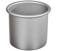 Decora 0062610 MOULE PROFESSIONNEL EN ALUMINIUM ANODISÉ ROND Ø cm 10 X 10 H, Argent