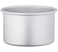 Decora 0062611 Moule Professionnel Aluminium ANODISE' Rond Ø CM 15 X 10 H, Argent/Noir, 15 x 10 cm