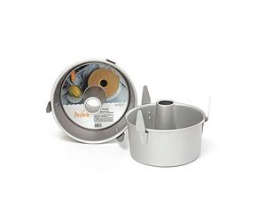 DECORA, 0062685 Moule professionnel Ø 17,5 x 8,5 cm pour la création d'Angel Food ou d'un gâteau Chiffon, en aluminium anodisé, Sans points de soudure, Design professionnel.