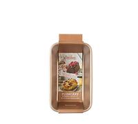 DECORA, 0070106 Moule Gold Line pour Cake 18,5 x 11,5 x 6,5 cm, Idéal pour préparer de délicieux Cakes, en métal antiadhésif Robuste.