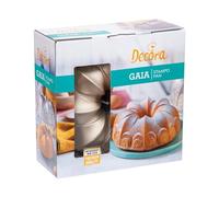 DECORA 0080112 MOULE A GATEAU Ø 24 X 10 H CM GAIA EN ALUMINIUM MOULE SOUS PRESSION