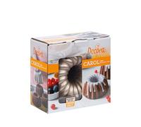 Decora 0080119 MINI-MOULE A GATEAU Ø 10 X 5 H CM CAROL EN ALUMINIUM MOULE SOUS PRESSION