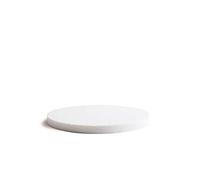Decora, 0173803 Disque Rond en polystyrène emballé Individuellement, Idéal comme modèle pour réaliser des gâteaux à étages, Bords Droits, Ø 30 X H 2,5 CM, Off/White