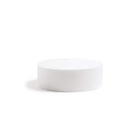 Decora, 0173815 Disque Rond en polystyrène emballé Individuellement, Idéal comme modèle pour réaliser des gâteaux à étages, Bords Droits, Ø 30 X H 10 CM, Ecru