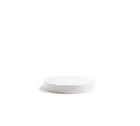 Decora, 0173922 Disque Rond en polystyrène emballé Individuellement, Idéal comme modèle pour réaliser des gâteaux à étages, Bords Droits, 15 X H 5 CM, Ecru