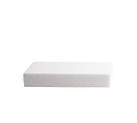 Decora, 0173928 Rectangle en Polystyrène Emballé Individuellement, Idéal comme Dummie pour Réaliser des Gâteaux à Étages, Bords Droits, 40 x 60 x 5 cm, Bianco