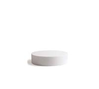 Decora, 0174015 Disque Rond en polystyrène emballé Individuellement, Idéal comme modèle pour réaliser des gâteaux à étages, Bords Droits, Ø 15 X H 7,5 CM.