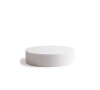 Decora, 0174018 Disque Rond en polystyrène emballé Individuellement, Idéal comme modèle pour réaliser des gâteaux à étages, Bords Droits, Ø 30 X H 7,5 CM.