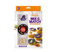 Decora 0255043 Set 4 PCS OX Eye Cutter Halloween