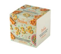 DECORA, 0255098 Kit de découpe de numéros géants, Le kit idéal pour créer des décorations en pâte à sucre ou en gomme, Créez des numéros de 7,5 cm de haut, Fabriqué en Italie, Ensemble de 9 pièces.
