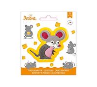 Decora 0255212 EMPORTE-PIÈCE en Plastique Souris
