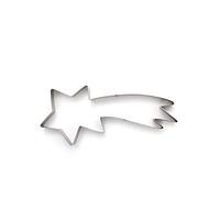 Decora 0256102 Forme Acier Inoxydable ÉTOILE FILANTE 28CM, INOX, Argent