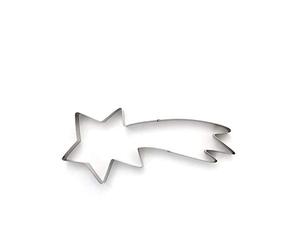 Decora 0256102 Forme Acier Inoxydable ÉTOILE FILANTE 28CM, INOX, Argent