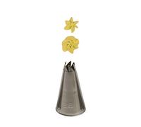 DECORA, 0263096 Cornet étoilé blisteré spécial N96, Cornet en acier sans soudure, À utiliser sans adaptateur, Conditionné individuellement sous blister.