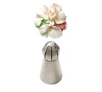 DECORA, 0263634 Cornet étoilé blisteré pour le glaçage petit, Cornet en acier sans soudure, À utiliser sans adaptateur, Conditionné individuellement sous blister.