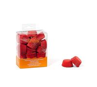 Decora, 0339637 Moules à Bonbons Rouge, Moules Pratiques pour Cuire, présenter et Offrir des Bonbons, Résistent jusqu'à 220 °, en Blister Pratique.