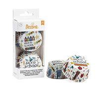 Decora 0339857 Paquet 36 CAISSETTES Back 2 School 50 X 32 MM