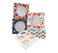 Decora 0346040 Présentoir pour 18 boîtes de bonbons d'Halloween avec insert à cupcakes