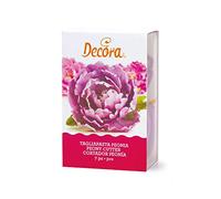 Decora 0803020 KIT 7 Coupe-PÂTE PEONIA avec Feuilles, Plastique