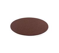 Decora 0931334 Support GÂTEAU Fin Brun ø 25 CM H 3 MM 10', Paper, Marron