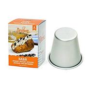 DECORA 6 MOULES BABA ALUMINIUM 6cm 0062962
