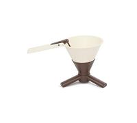 Decora 9271055 Entonnoir À Piston avec Base Ø 13 X H 12,5 CM, Plastic, Marron