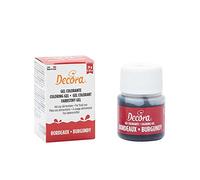 Decora 9600824 Gel Colorant Decora Bordeaux 28 G